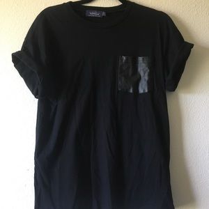 Black Topman Pocket T-Shirt